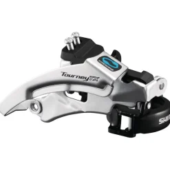 Voorderailleurs < Shimano Tourney TX FD-TX800 Top Swing Front Derailleur 3x7/8-speed - black/silver
