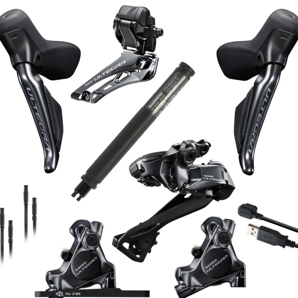 Shimano Ultegra Di2 R8100 Upgrade Kit - 2x12-Voudig