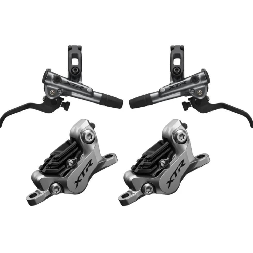 Shimano XTR BL-M9120 + BR-M9120 Enduro / Trail Hydraulische Schijfrem - I-Spec EV - J-Kit - Set Vooraan + Achter