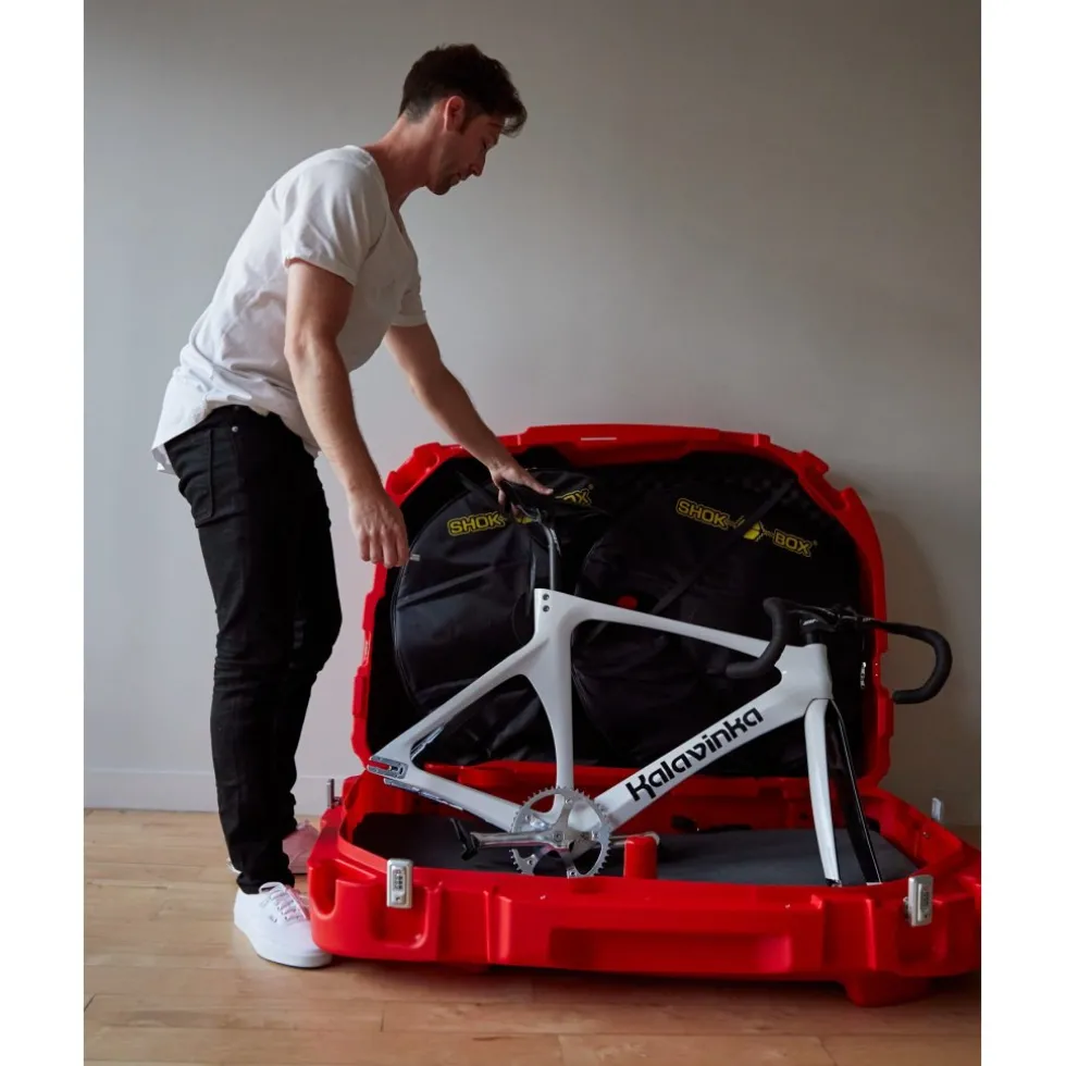 Shokbox Premium Fietskoffer - Green