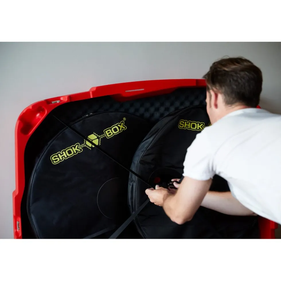 Shokbox Premium Fietskoffer - White