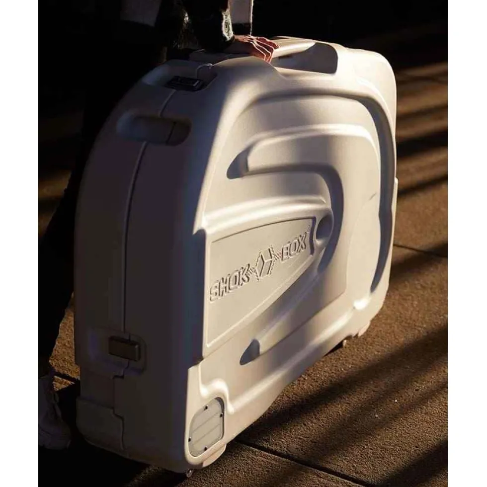 Shokbox Premium Fietskoffer - White