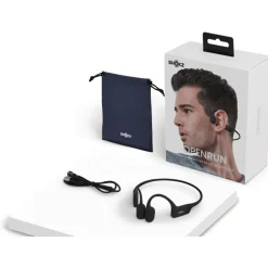 Sport Oordopjes < Shokz OpenRun Hoofdtelefoon - Blue Eclipse
