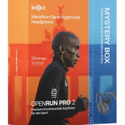 Sport Oordopjes < Shokz OpenRun Pro 2 Hoofdtelefoon - Special Edition Marathon Mystery Box