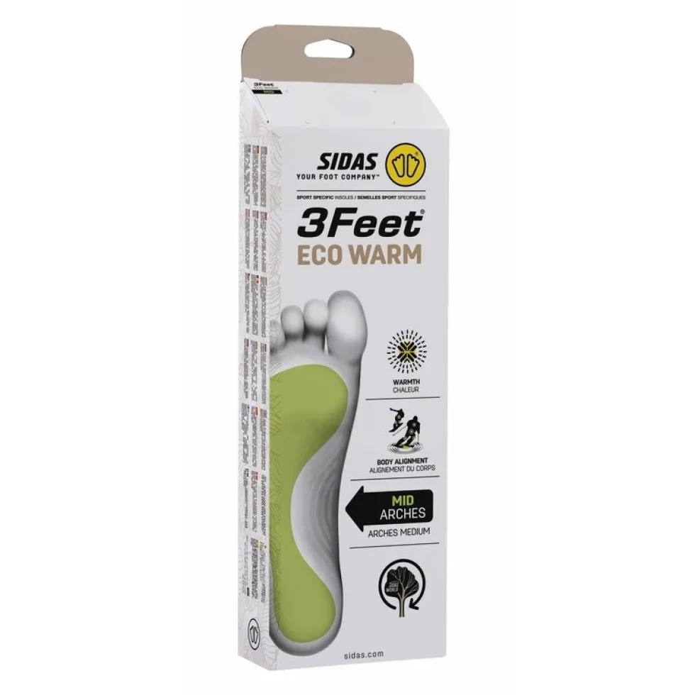 Sidas 3Feet Eco Warm Mid Inlegzolen