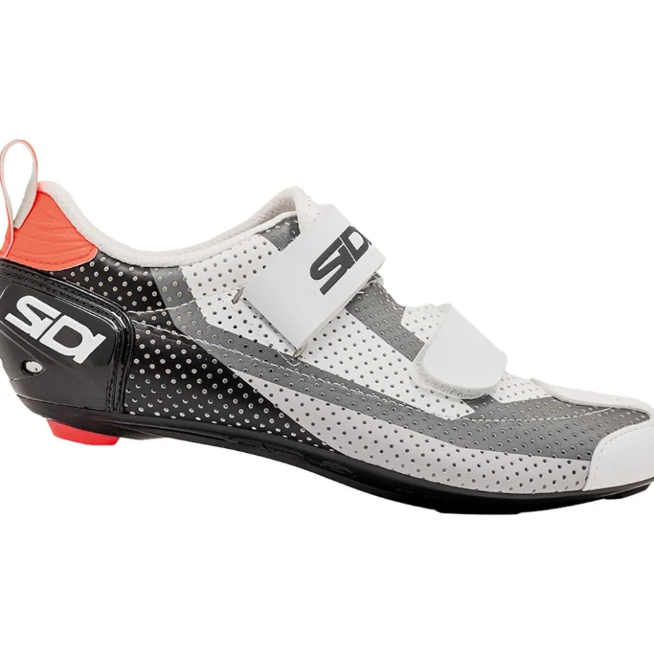 Schoenen|Triathlon Schoenen < Sidi T-5 Air Triatlon-Schoenen - Black/White/Coral