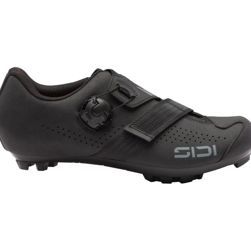 Sidi Aertis MTB-Schoenen - Breed - Zwart/Zwart
