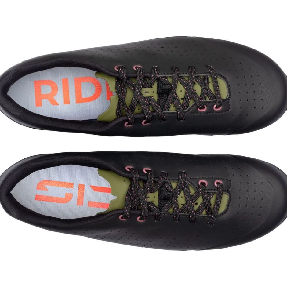 Gravelschoenen|Gravel Schoenen < Sidi Asper Laces Gravel Schoenen - Black Olive Green