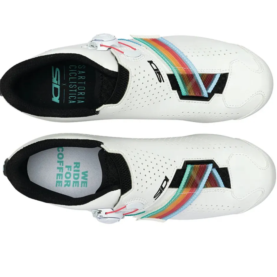 Klikschoenen|Gravelschoenen < Sidi Coffee Grinder Gravel Schoenen - Wit