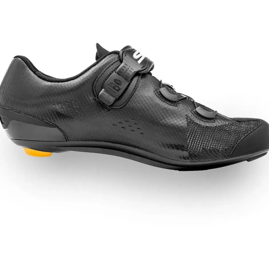 Wielrenschoenen|Wielrenschoenen < Sidi Genius 10 Knitted Racefietsschoenen - Black