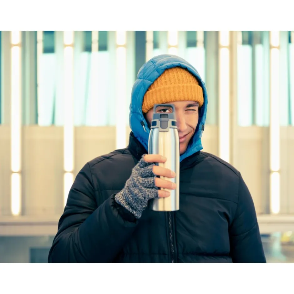 Outdoor Flessen & Thermosflessen < SIGG Shield ONE Drinkfles 1.0L - Brushed