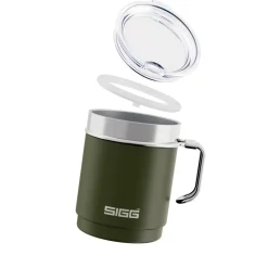 Outdoor Flessen & Thermosflessen < SIGG Travel Mug Thermobeker 0.3L - Roasted Green