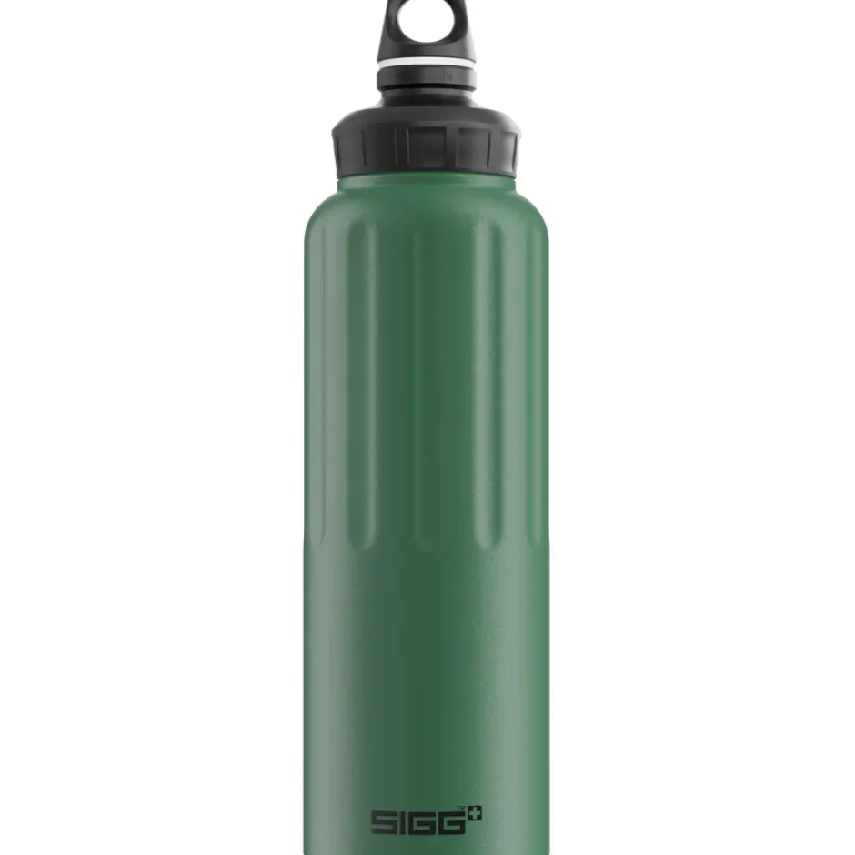 Outdoor Flessen & Thermosflessen < SIGG WMB Traveller Drinkfles 1.5L - Leaf Green Touch
