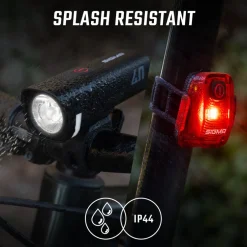 SIGMA Aura 40 Fietslamp Vooraan + Hiro 10 Achterlicht - 17475