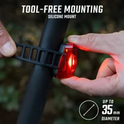 SIGMA Aura 40 Fietslamp Vooraan + Hiro 10 Achterlicht - 17475