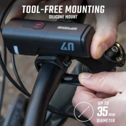 SIGMA Aura 40 Fietslamp Vooraan + Hiro 10 Achterlicht - 17475