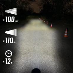 SIGMA Aura 100 Set / Blaze Link - Fietslamp Vooraan + Fietslamp Achteraan - zwart