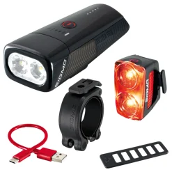 SIGMA Buster 1100 Fietslamp Vooraan + RL 150 Remlicht