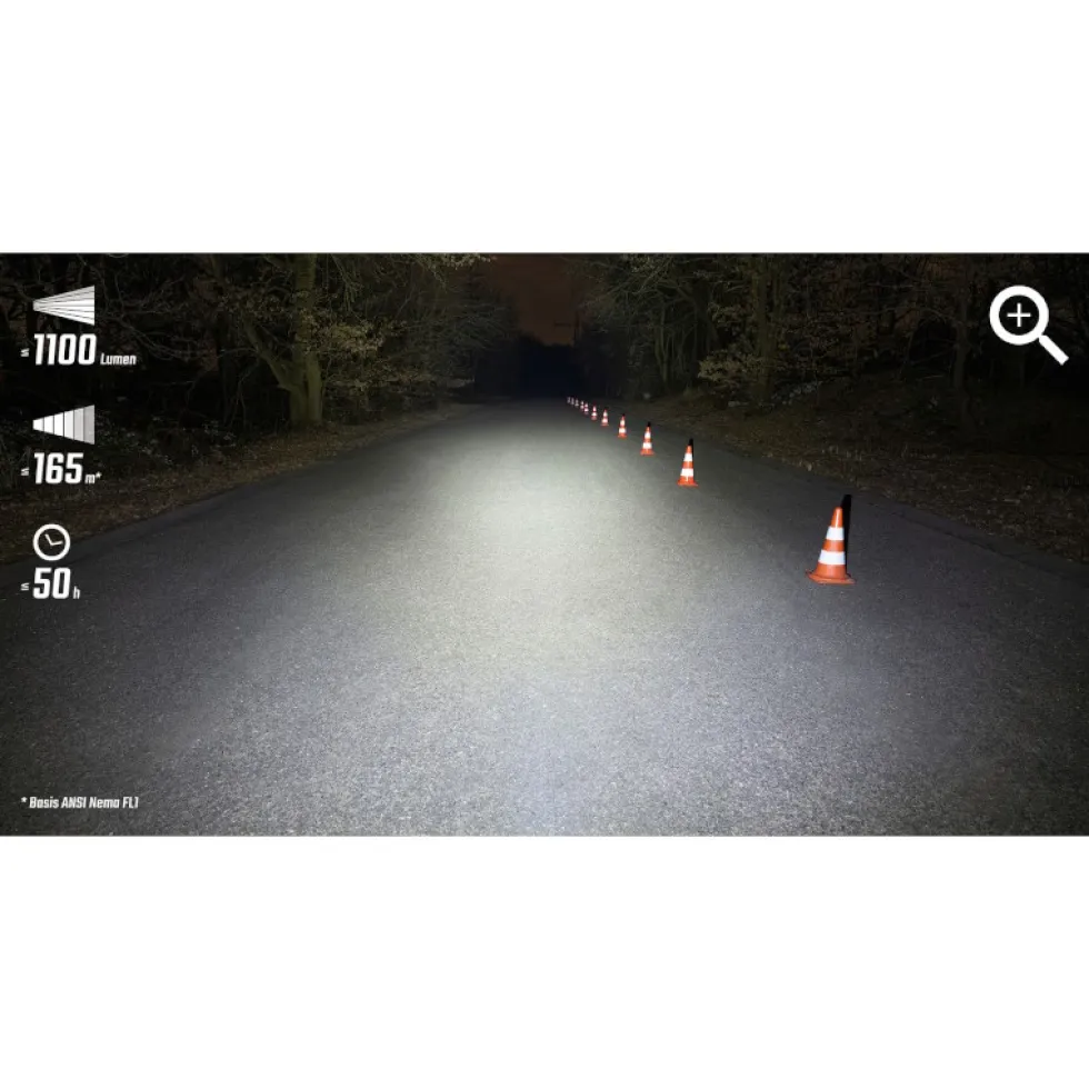 SIGMA Buster 1100 Fietslamp Vooraan + RL 150 Remlicht