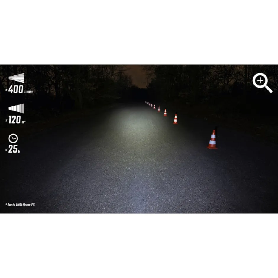 Voorlampen|Verlichting < Sigma Sport SIGMA Buster 400 Fietslamp Vooraan