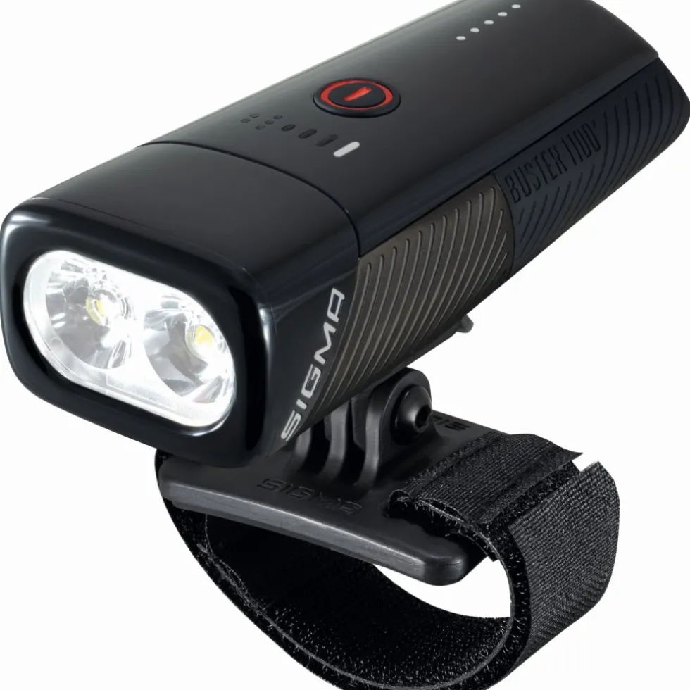 SIGMA Buster 1100 HL Helmlamp - zwart