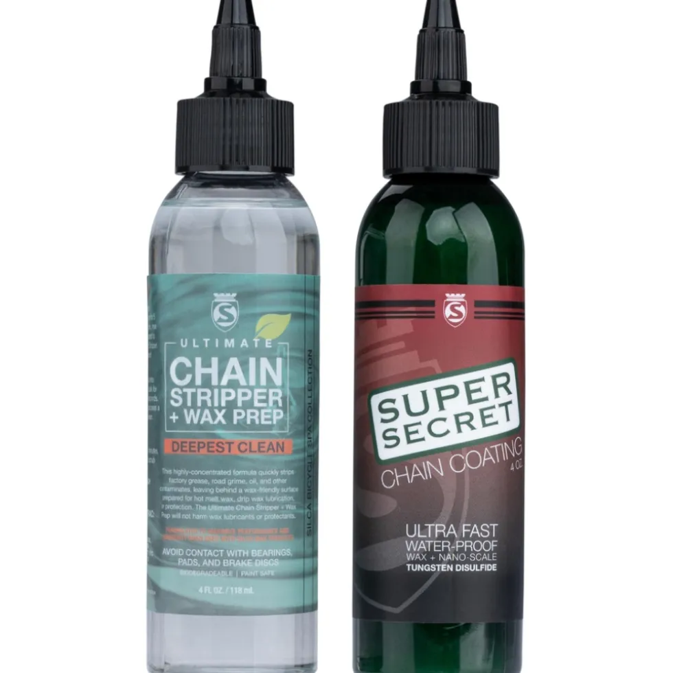 SILCA Kettingreiniger - Chain Stripper + Chain Coating - 2x118ml