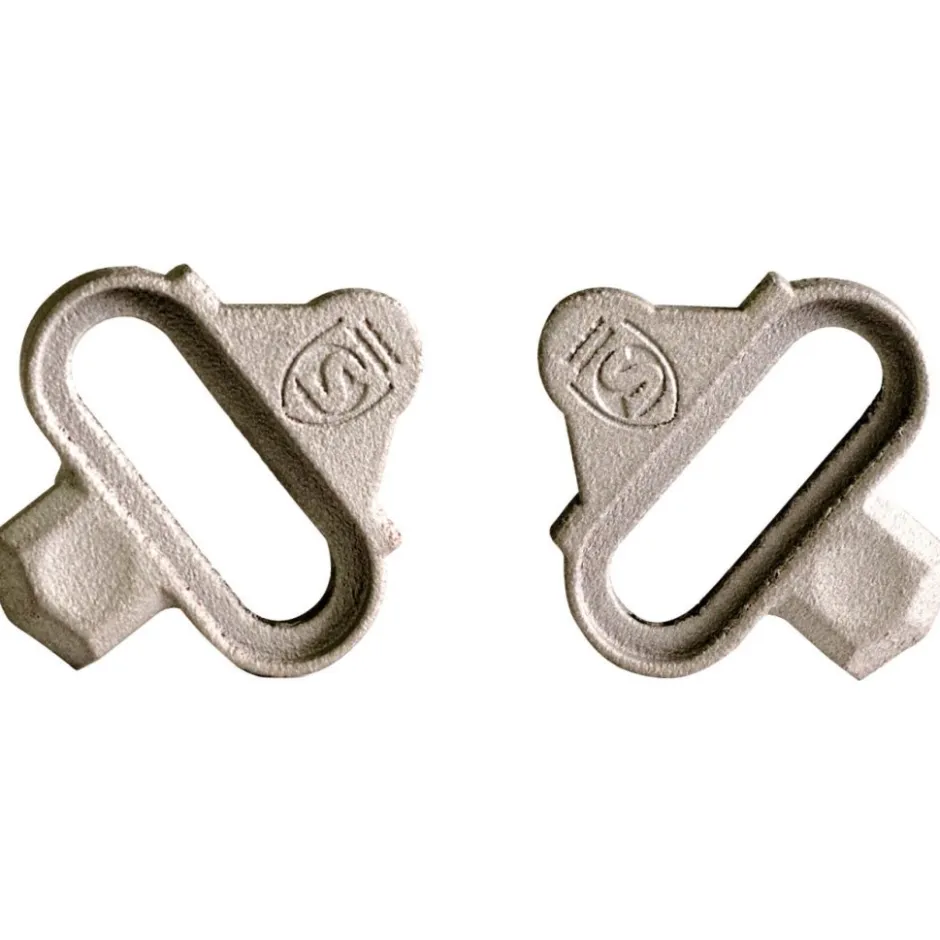 Schoenplaatjes < SILCA MTB Titanium Schoenplaatjes - Shimano SPD - zilver