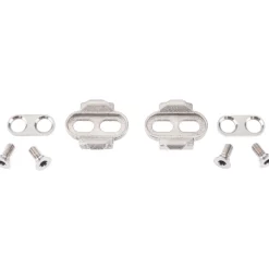 SILCA MTB Titanium Schoenplaatjes - Crank Brothers - zilver