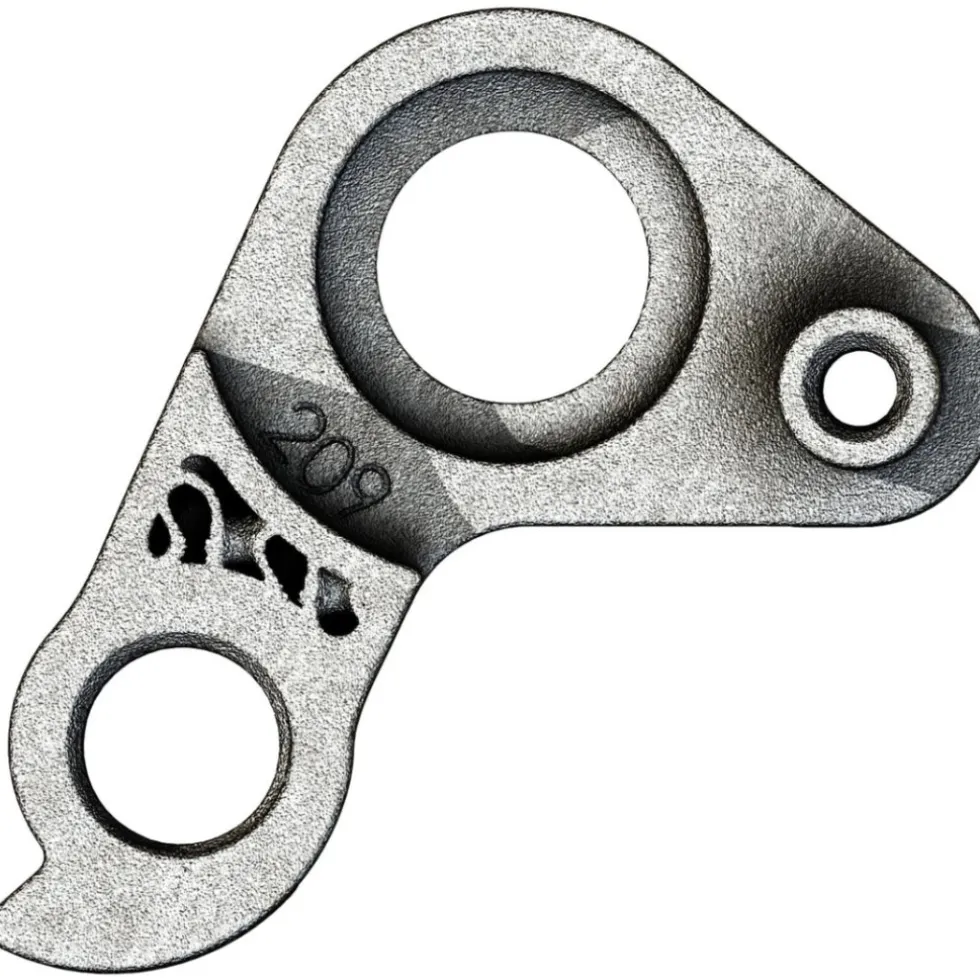 SILCA Titanium Derailleurhanger Pinarello 209 | SRAM, DM - zilver