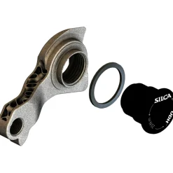 Derailleurpads < SILCA Titanium Derailleurhanger UDH DM - Shimano - zilver