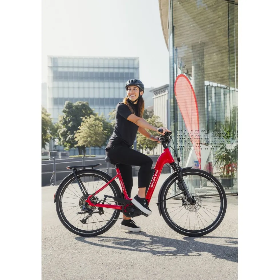 Simplon CHENOA 365 :e Low - Easy Entry City E-Bike - 2025 - Glacier White/Deep Glacier Glossy