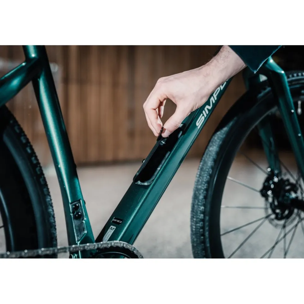 Simplon GRID CORE - Carbon gravel bike - 2026 - Dark Pine Green/Polished Silver Metallic