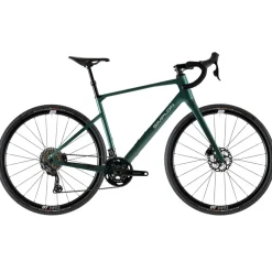 Simplon GRID CORE - Carbon gravel bike - 2026 - Dark Pine Green/Polished Silver Metallic