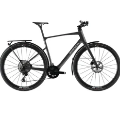 Simplon GRID 365 eLight ESSENTIAL - Carbon City e-bike - 2026 - Graphite Grey/Polished Silver