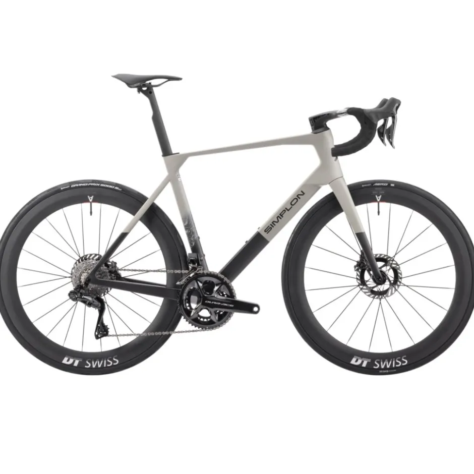 Elektrische Fietsen|Aero Racefietsen < Simplon PAVO Core AXS - Carbon Racefiets - 2026 - Grey/Carbon Raw Black
