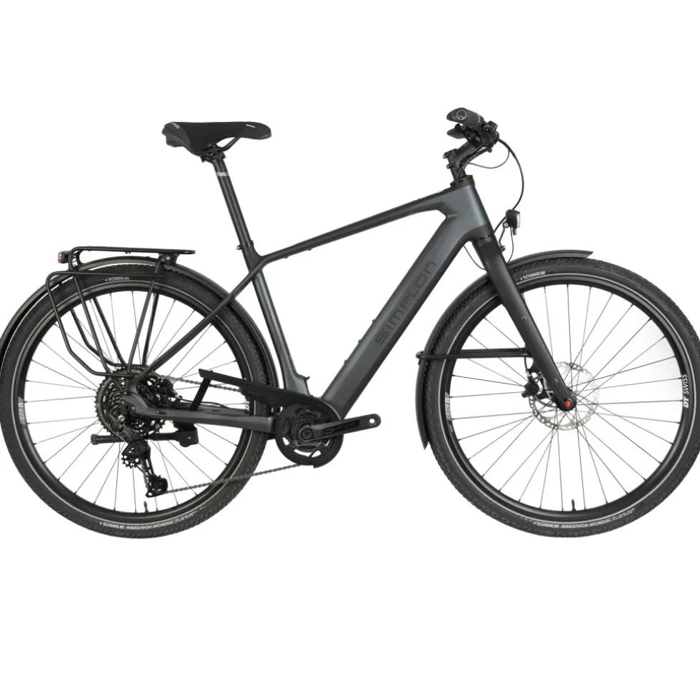 Simplon SILK 365 :eLight - Carbon Trekking E-Bike - 2025 - Graphite Grey Matt/Black Matt