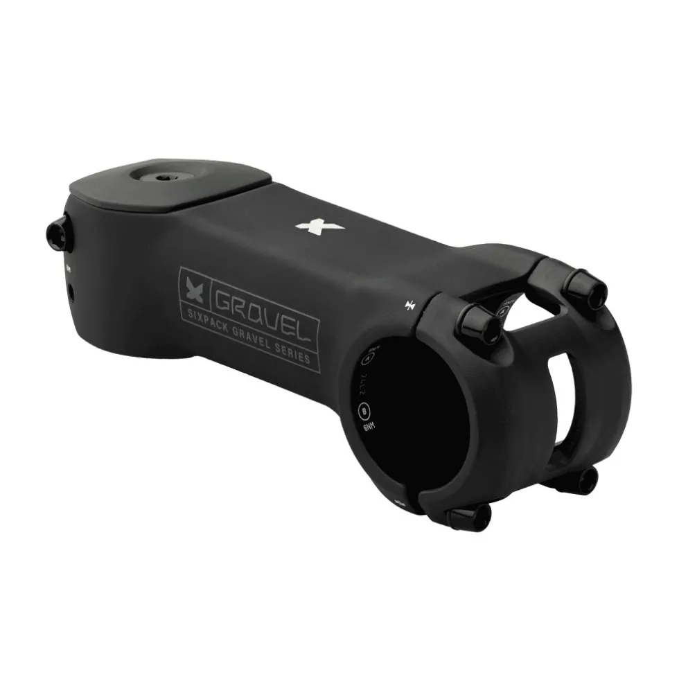 Sixpack Gravel Stuurpen 1 1/8" | 31.8 - zwart