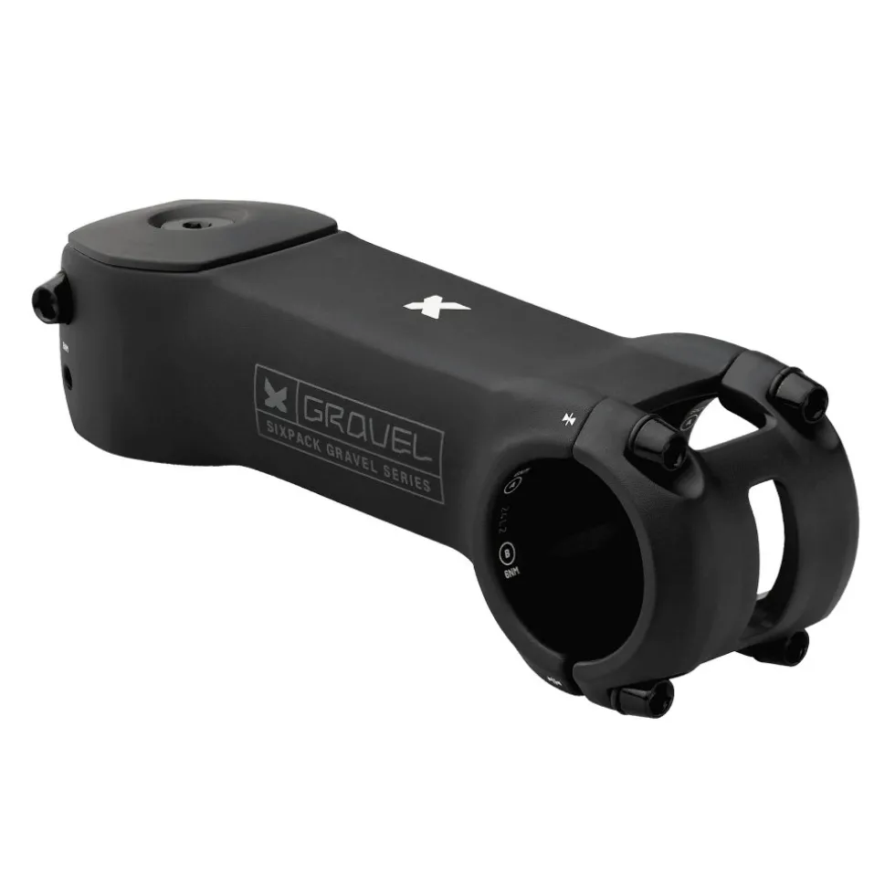 Sixpack Gravel Stuurpen 1 1/8" | 31.8 - zwart