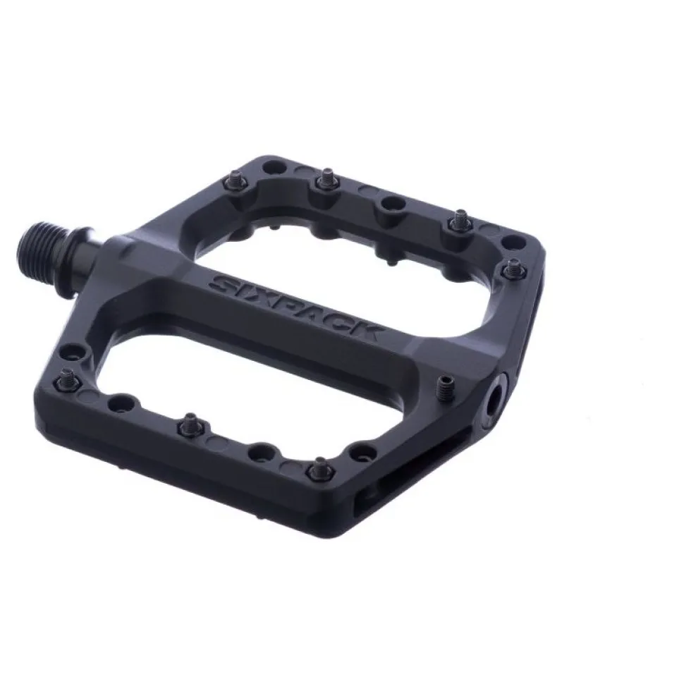 Sixpack Menace 3.0 Aluminium Flat Pedal - stealth black