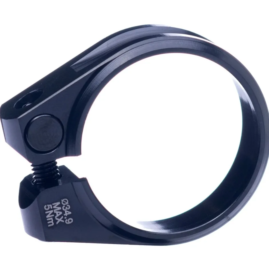 Zadelpenklemmen < Sixpack-Racing Sixpack Millenium Seatclamp 34.9mm - black/chrome