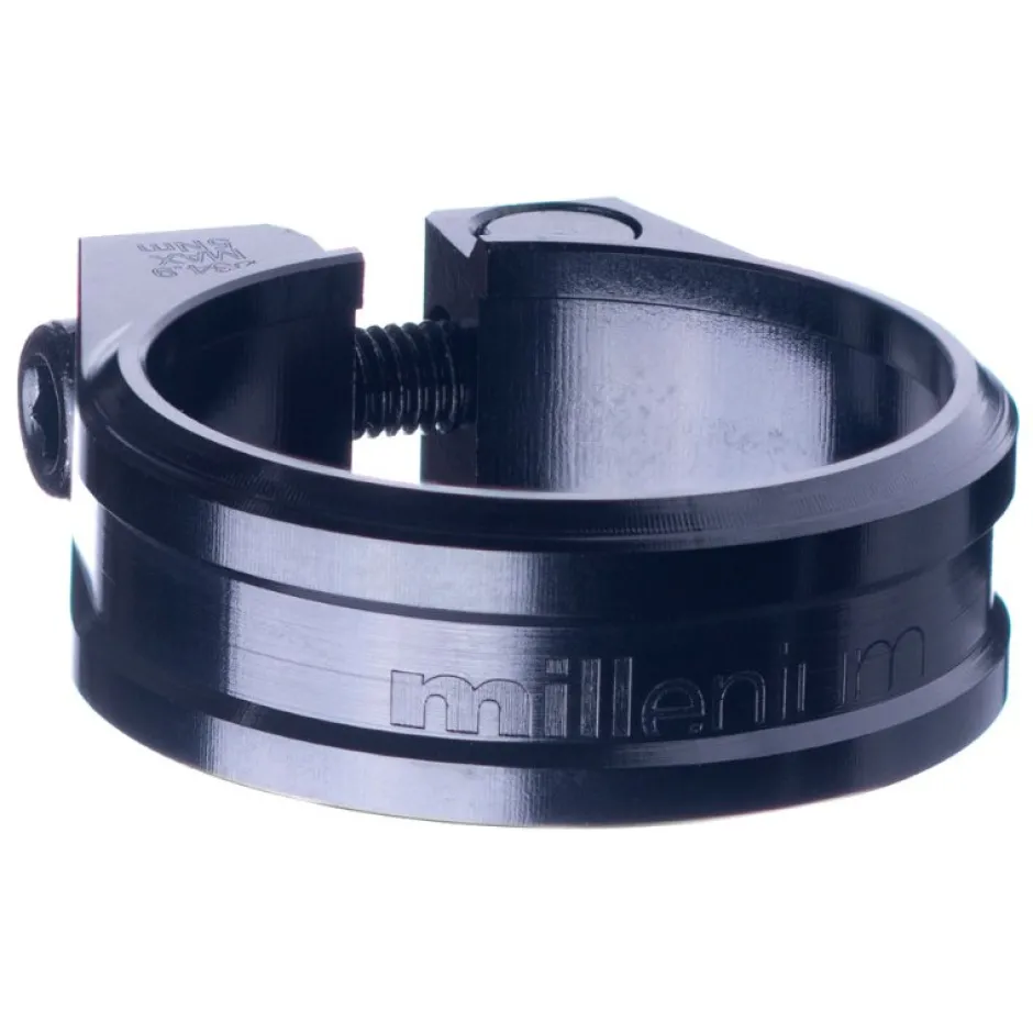 Zadelpenklemmen < Sixpack-Racing Sixpack Millenium Seatclamp 34.9mm - black/chrome
