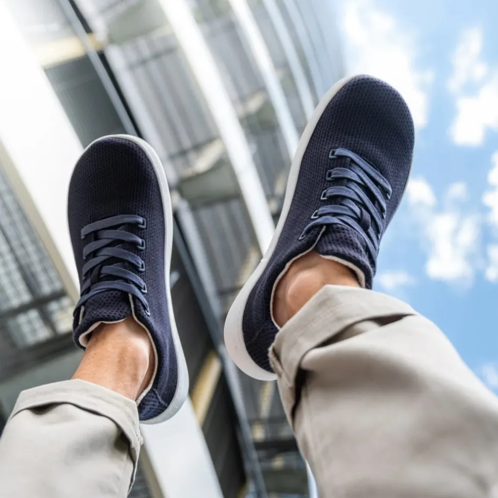 Skinners Globetrotter Barefoot schoenen - navy blue