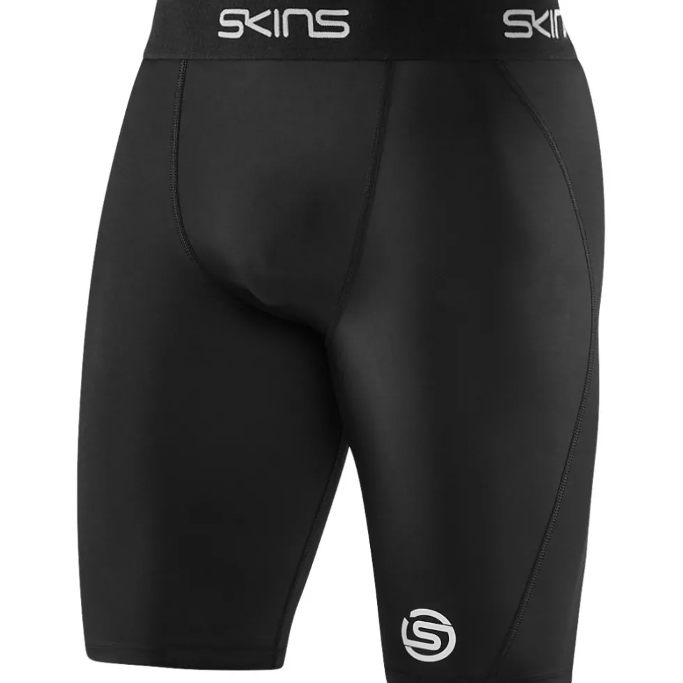 SKINS 1-Series Half Tights Heren - Zwart