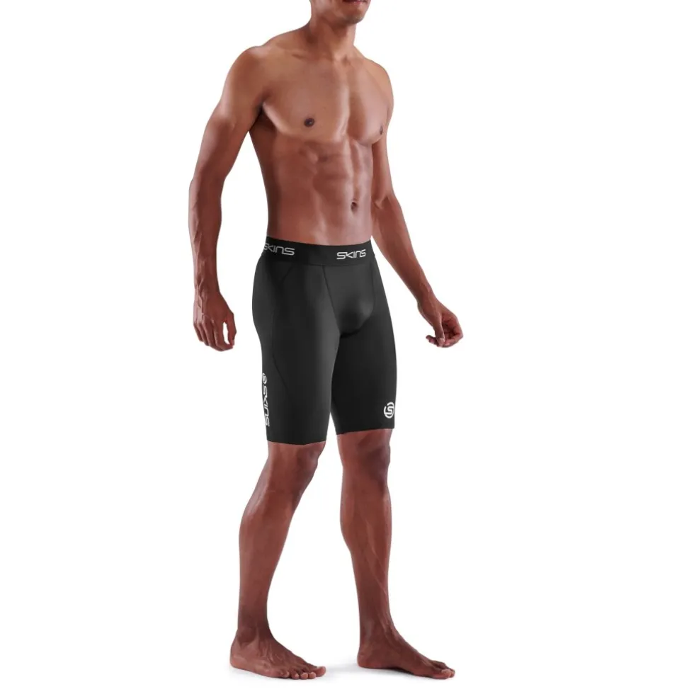 SKINS 1-Series Half Tights Heren - Zwart