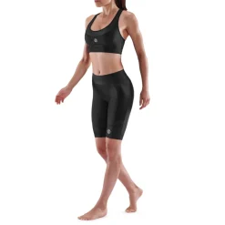 Broeken & Rokken|Broeken < SKINS 3-erie Haf Tight Dae - Zwart