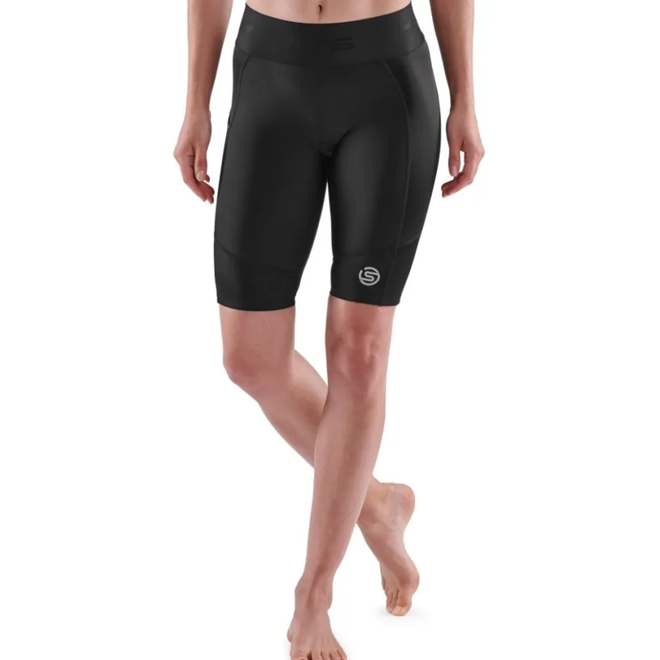 Broeken & Rokken|Broeken < SKINS 3-erie Haf Tight Dae - Zwart