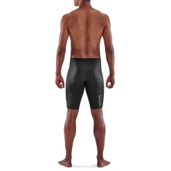 Broeken & Rokken|Broeken < SKINS 5-erie Hardoop-Haf-Tight Heren - Zwart