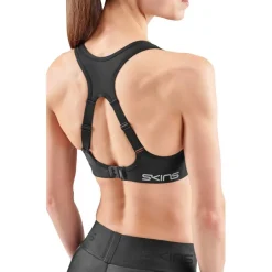 Sport Bh'S|Ondergoed < SKINS 3-erie Hi-Impact BH-Top Dame - Zwart