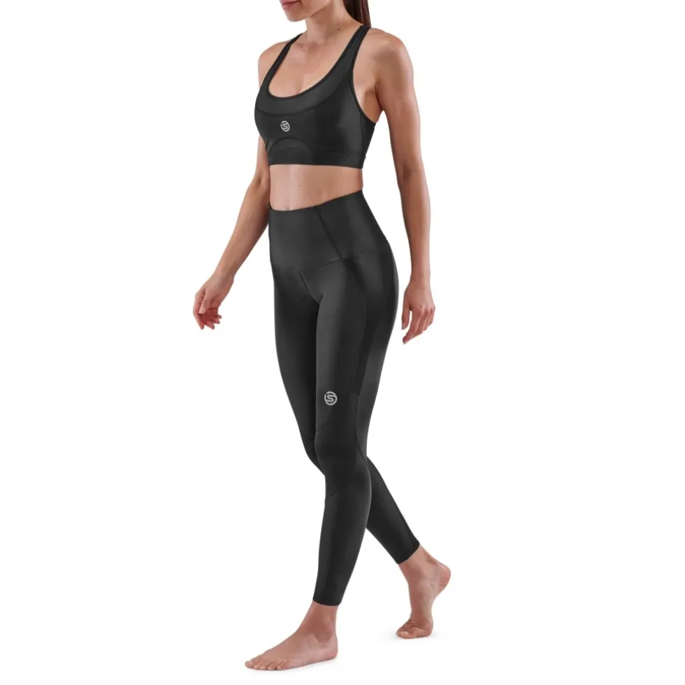 SKINS 3-Series Skyscraper Tights Dames - Zwart