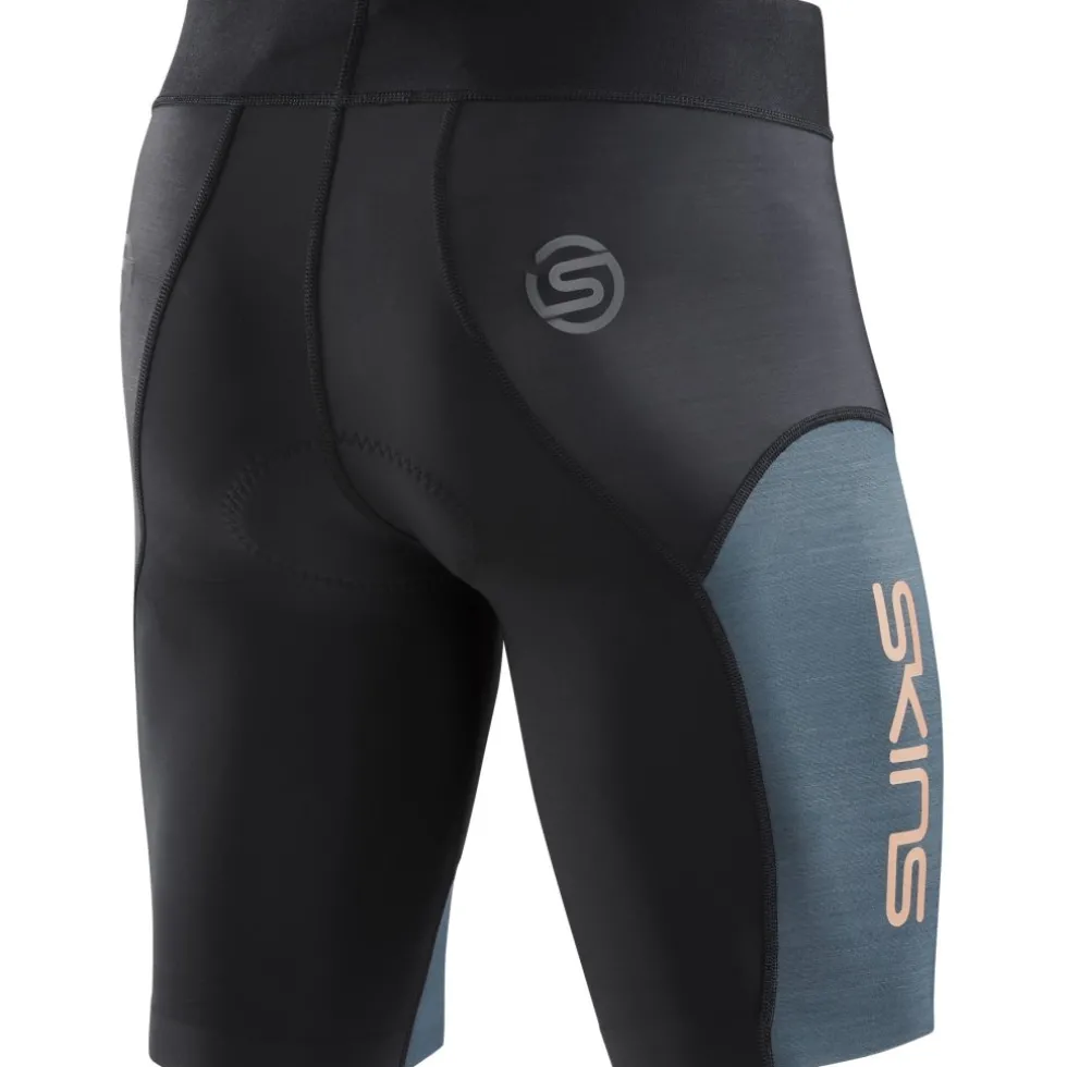SKINS TRI Elite Short Heren - Black/Carbon